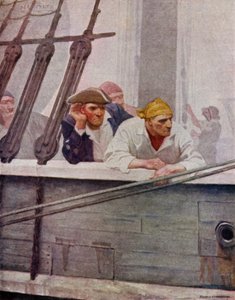 Ilustración para Secuestrado de Robert Louis Stevenson