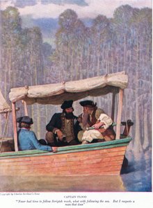 Capitán Flood: Nunca tuve tiempo de seguir a Scripteh, con seguir el mar. Pero respeto a un hombre que lo hace de Newell Convers Wyeth