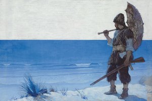 Robinson Crusoe: Guardas de Newell Convers Wyeth