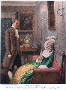 ¡Con Eva en Londres! Bueno, dijo como si fuera el primer momento de su encuentro, ¿cómo ha estado señor? de Newell Convers Wyeth