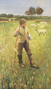 Un joven pastor de Newlyn School