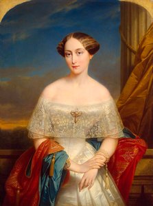 Retrato de la Gran Duquesa Olga Nikolaevna de Rusia, Reina de Wurtemberg