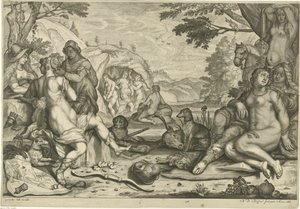 Diana en Callisto de Nicaise de Ruyter