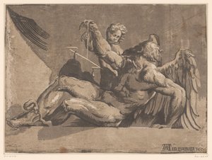 Saturno de Niccolò Vicentino (attributed to)