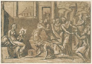 La adoración de los magos de Giuseppe Niccolò Vicentino
