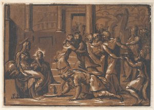 La Adoración de los Magos, 1540-50 de Niccolò Vicentino.