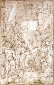 El camino al Calvario de Niccolo Circignano