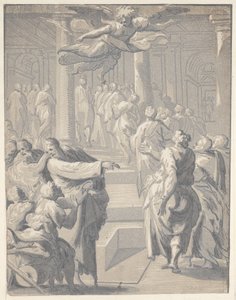 Cristo sanando al paralítico, 1540-50 de Niccolo Vicentino