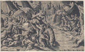 La fuga de Cloelia de Niccolo Vicentino