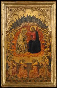 La coronación de la Virgen de Niccolo di Buonaccorso