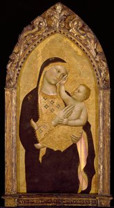Virgen y niño, 1390-1400 de Niccolo di Pietro Gerini
