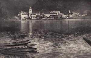 En el Danubio (foto b/n)