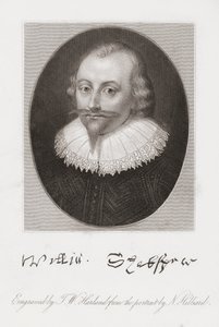 William Shakespeare. Retrato de Nicholas (after) Hilliard