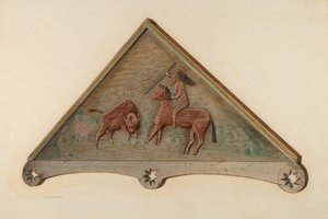 Panel sobre puerta