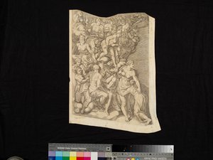 Escena del Juicio Final de Nicholas Beatrizet