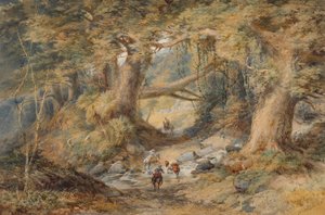 Cruce del río Teremakau de Nicholas Chevalier