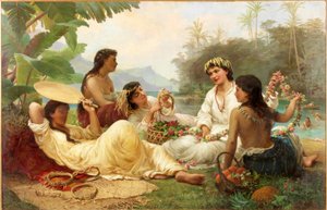Climas soleados, Tahití de Nicholas Chevalier