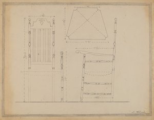 Dibujo de silla
