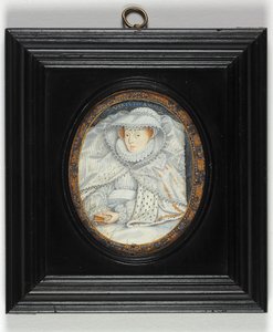Una dama tradicionalmente identificada como María Reina de Escocia de Nicholas Hilliard