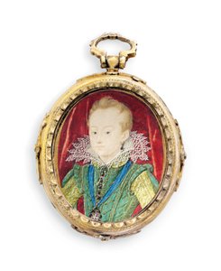 Rey Carlos I cuando era Duque de York, de niño de Nicholas Hilliard