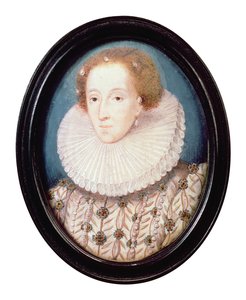 Miniatura de la Reina Isabel I