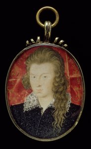 No.3856 Henry Wriothesley, 3er Conde de Southampton (1573-1624), c.1594 de Nicholas Hilliard