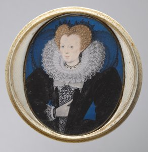 Retrato de una mujer, c.1590 de Nicholas Hilliard