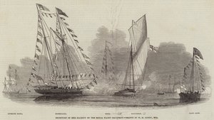 Recepción de Su Majestad por el Royal Yacht Squadron de Nicholas Matthews Condy