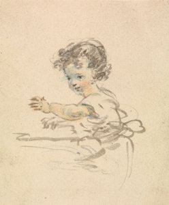 Niño sentado de Nicholas Pocock