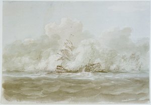 La batalla del Glorioso Primero de Junio de Nicholas Pocock