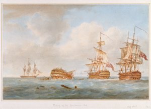 Captura del "Guillaume Tell", 31 de marzo de 1800