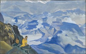 Gotas de vida, serie "Sikkim", 1924 de Nicholas Roerich