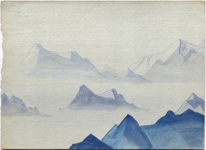 Himalayas, hoja de álbum, 1933/34