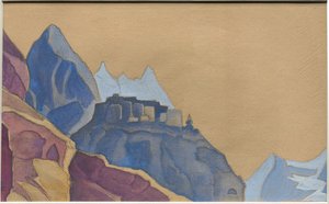 Kardang, hoja de álbum, 1933 de Nicholas Roerich
