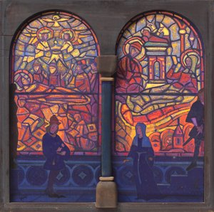 Misterio de la Rosa, 1933 de Nicholas Roerich