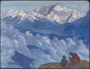 Perla de la búsqueda, serie "Su país", 1924 de Nicholas Roerich