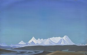 El más grande y sagrado de Tangla, 1932 de Nicholas Roerich