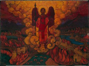 El último ángel, 1912 de Nicholas Roerich
