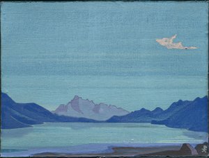 Lagos tibetanos, 1933 de Nicholas Roerich