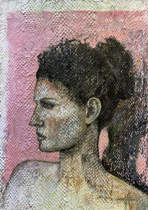 Veneta, 2019-23 (piel de serpiente sobre tabla)