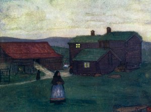 Noruega: Casas de campo construidas con postes de Nico Jungman