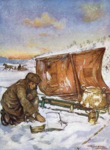 Noruega: Pescando en el hielo en el fiordo de Christiania de Nico Jungman