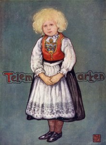 Noruega: Niña de Telemarken