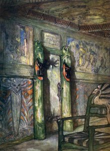 Noruega: Habitación de Munthe en Holmencollen de Nico Jungman