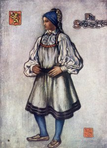 Noruega: Campesina de Saetersdalen