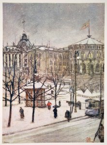 El Parlamento (Storting), Christiania, 1905