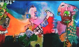 Una actuación llena de energía de la banda de Nico Phooko