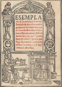 Esemplario di lavori, agosto 1529 de Nicolò Zoppino