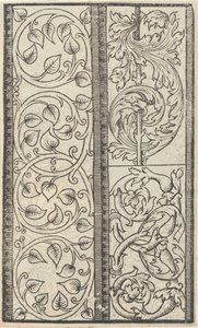 Esemplario di lavori, página 6 recto, agosto de 1529 de Nicolò Zoppino