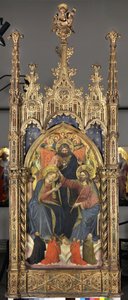Coronación de la Virgen de Nicolò di Pietro